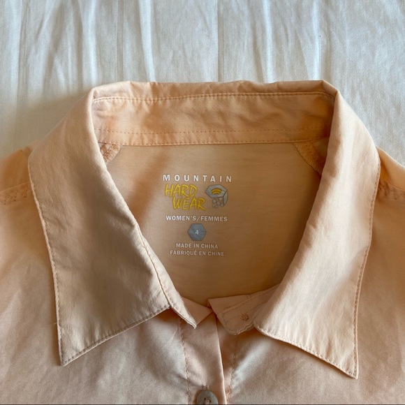 Mountain Hardware Peach Button Up - Picture 4 of 8